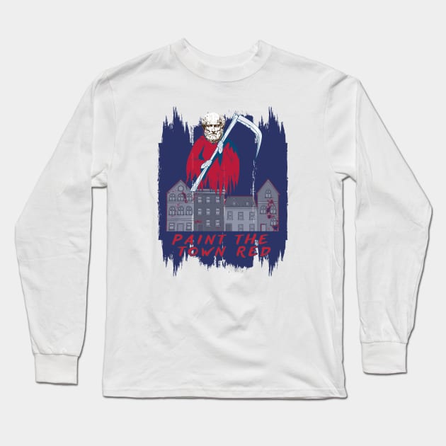 paint the town red Long Sleeve T-Shirt by yzbn_king